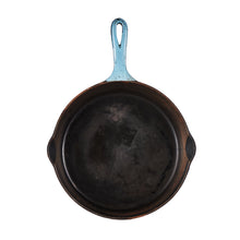 Lg Blue Cast Iron Skillet