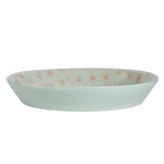 Sm Green Patterned Dish