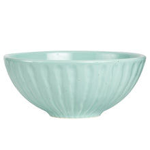 Md Teal Patterned Bowl