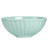 Md Teal Patterned Bowl