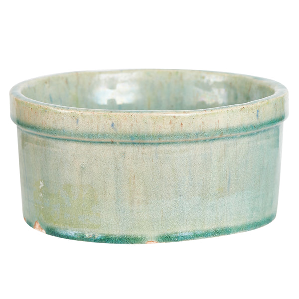 Sm Green Rustic Bowl