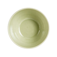 Sm Pale Green Bowl With White Bottom