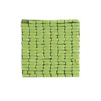 Green Beaded Coaster