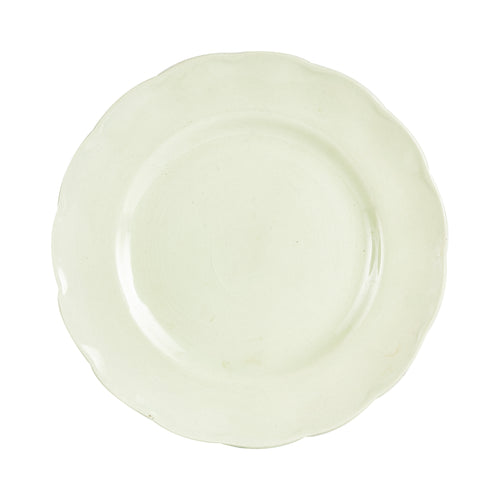 Md Light Green Plate With Wavy Edge