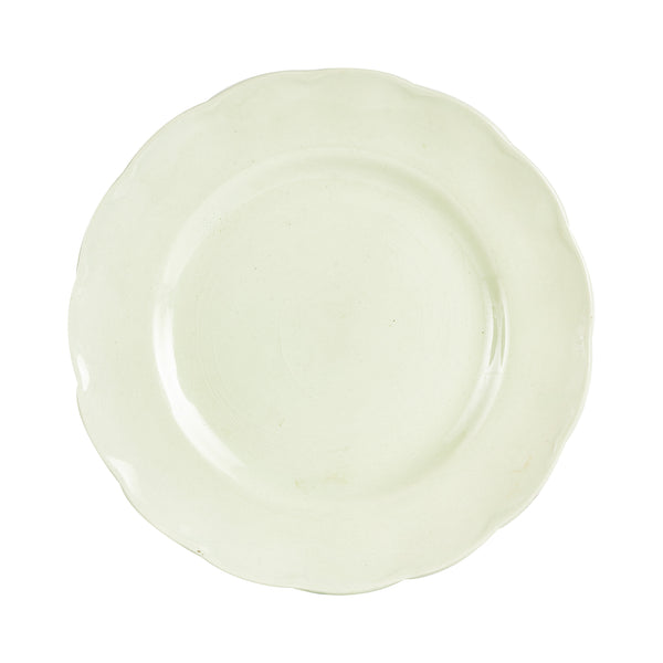 Md Light Green Plate With Wavy Edge