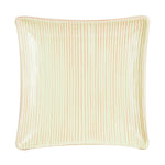 Light Green Striped Square Platter