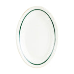 White And Green Platter