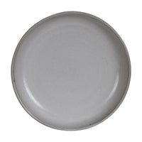 Lg Light Grey Shallow Bowl