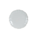 Md Light Grey Plate With White Rim