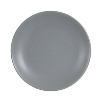 Md Matte Grey Plate With Sm Speckles