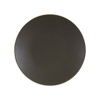 Md Dark Grey Plate With Brown Under Tone