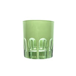 Green Low Ball Glass