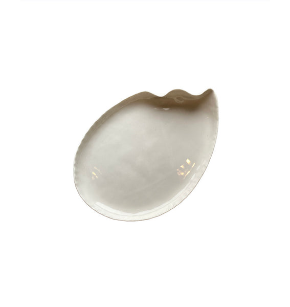 White Organic Shaped Platter