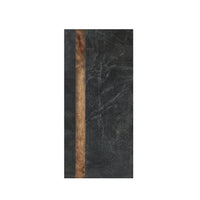 Md Black Marble Board With Wood Strip