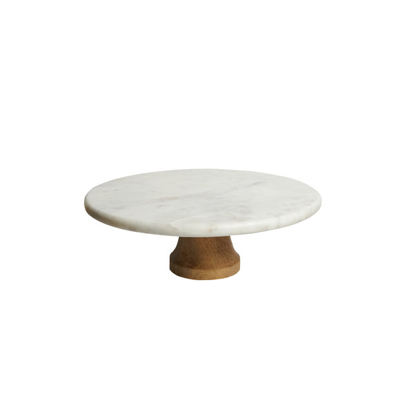 White Marble Cake Stand