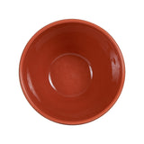 Md Dark Orange Tall Bowl