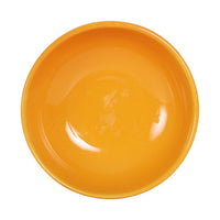 Sm Shallow Light Orange Bowl