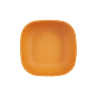 Md Bright Orange Square Bowl