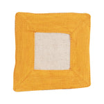 Orange Linen Coaster