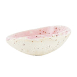 Sm Pink Speckled Bowl