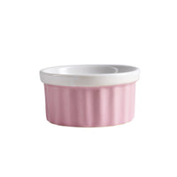 Sm Pink And While Ramekin