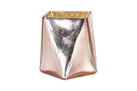 Pink Mercury Glass Candle Holder