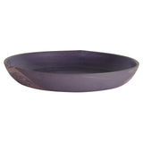 Md Shallow Purple Marbled Bowl