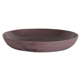 Md Shallow Purple Marbled Bowl