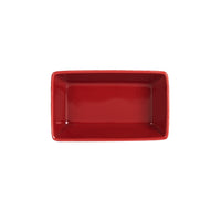 Sm Rectangular Red Bowl