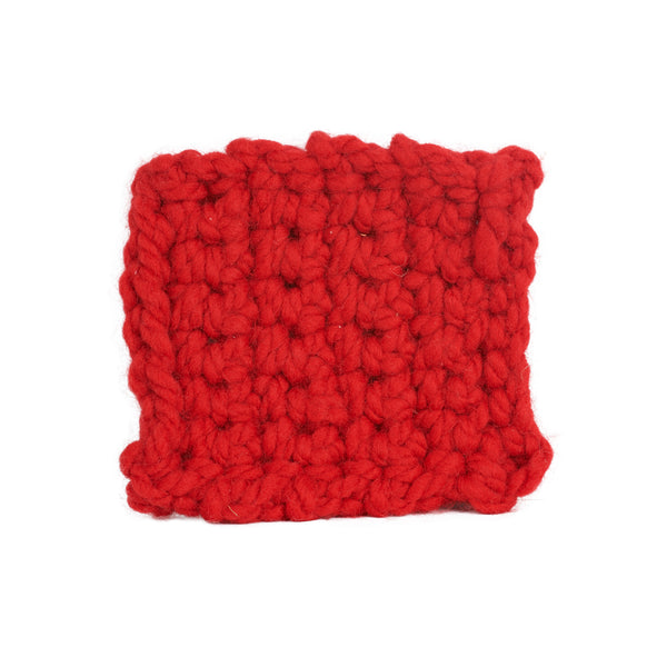 Red Woven Coaster