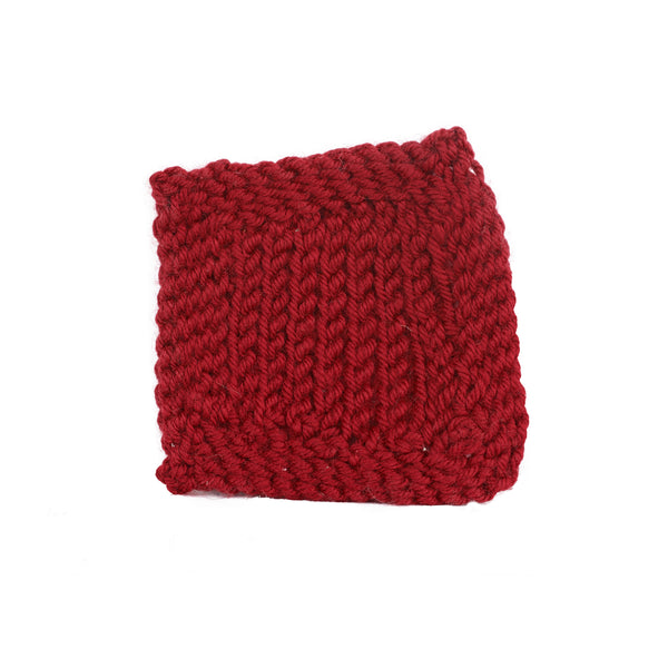 Red Woven Coaster