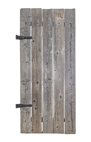 Md Natural Grey Slatted Gate