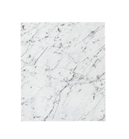 M Square White, Black Veined Marble