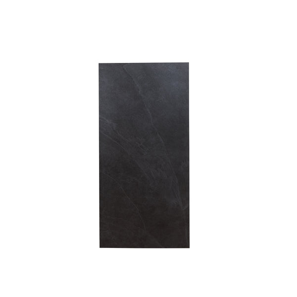 Lg Black Slated Tile