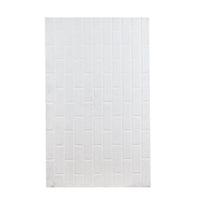 Sm White Faux Brick Masonite Sheet