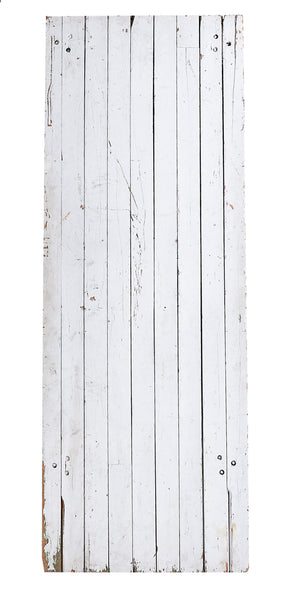 Lg White Wooden Narrow Planks