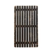 Md Dark Brown Slatted Board