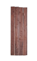 Md Dark Reddish Slatted Wood