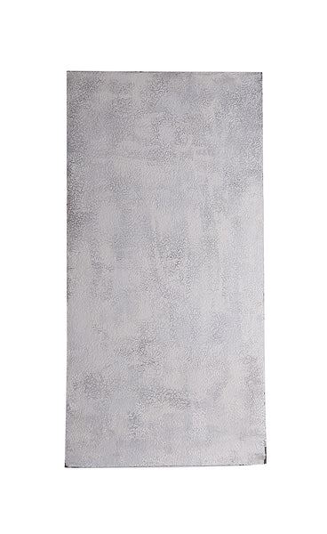 XL Mottled Light Grey Faux Stucco