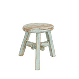 Sm Light Blue/Green Stool