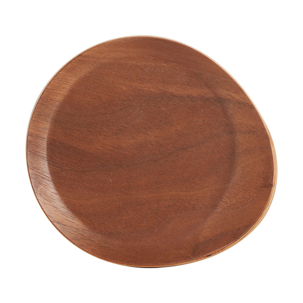 Wood Coaster With Rim