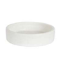 Md White Matte Bowl