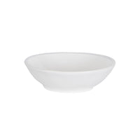 Md White Glossy Oval Bowl