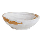 Md White Worn Bowl