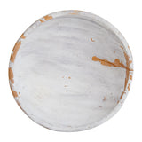 Md White Worn Bowl