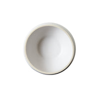 Sm Round Matte White Bowl