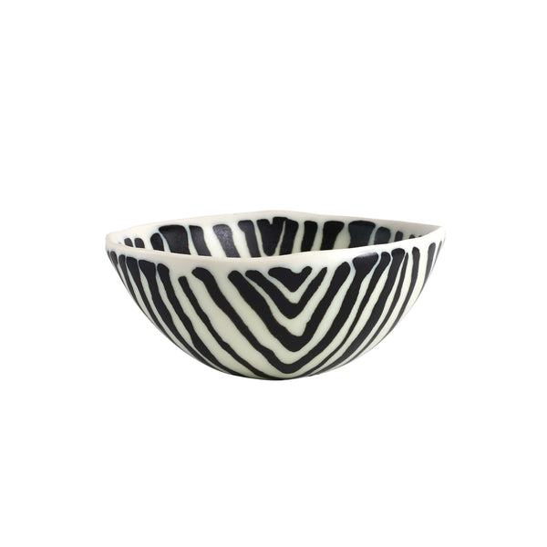 Sm Black And White Bowl