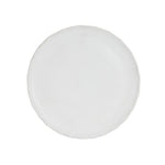 White Matte Plate With Wavy Edges