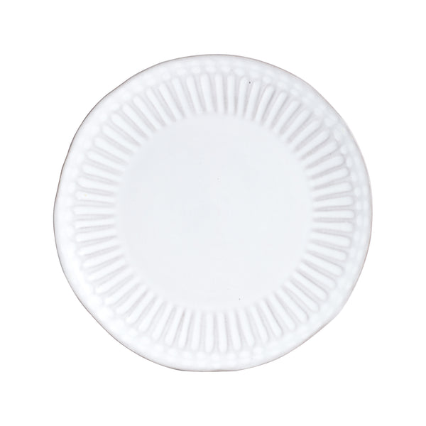 Lg White Plate With Texture