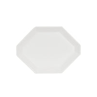 White Octagon Platter